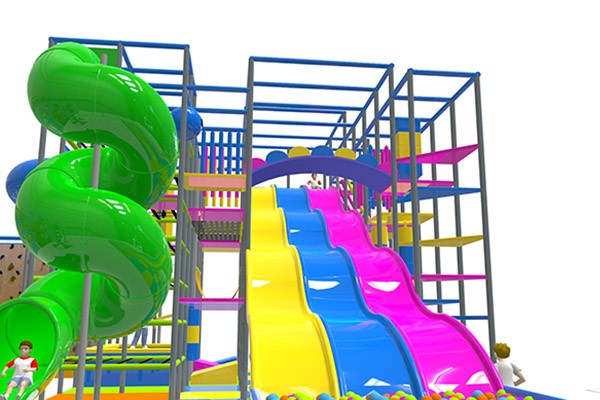 Zjeżdżalnie wielotorowe | JAKO PLAYGROUND