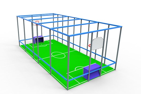 Boiska wielofunkcyjne - jako playground